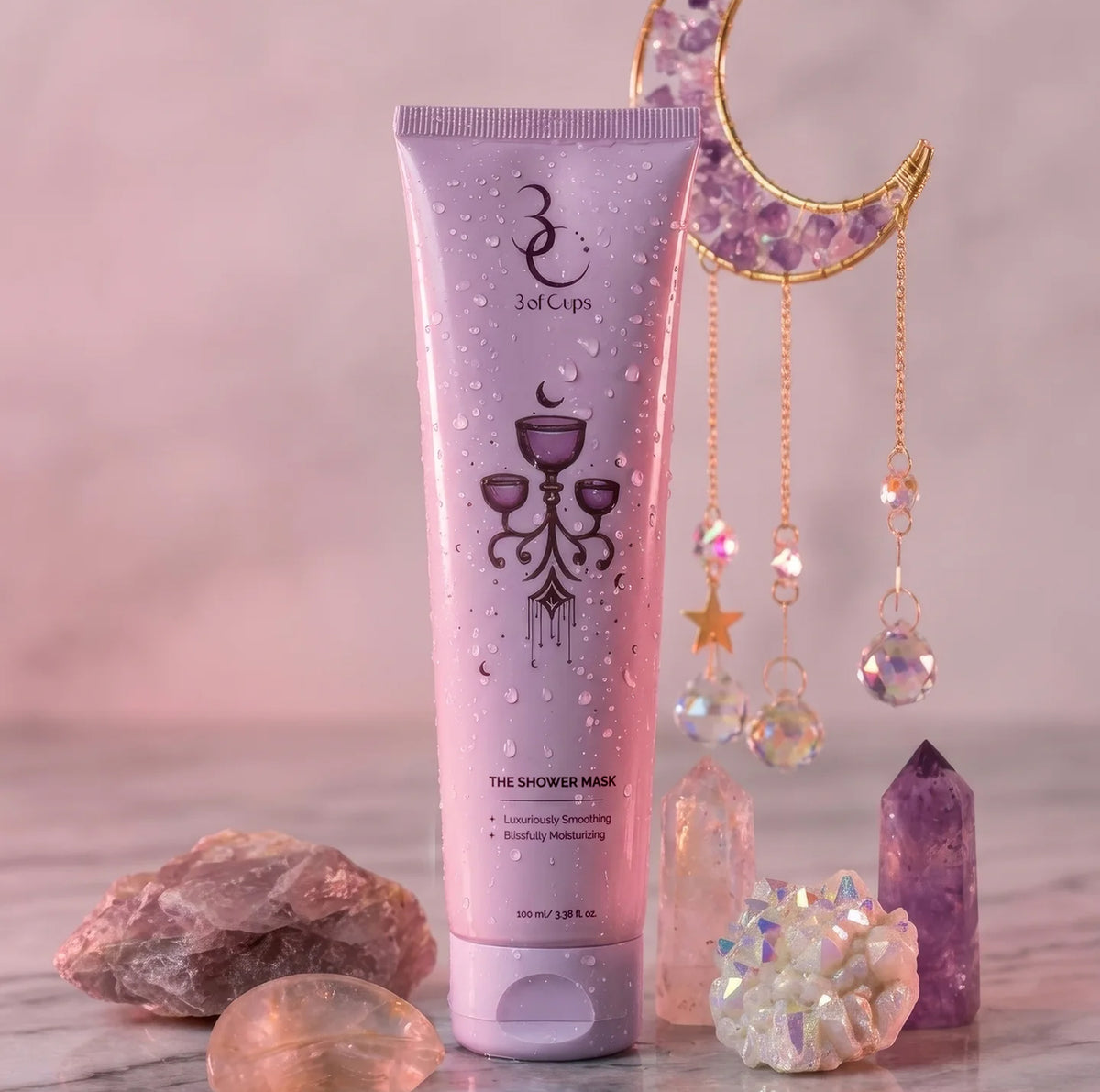 The Shower Mask with Gua Sha and Roller Tray
