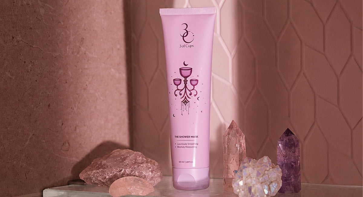The Shower Mask with Silk Bonnet and Towel
