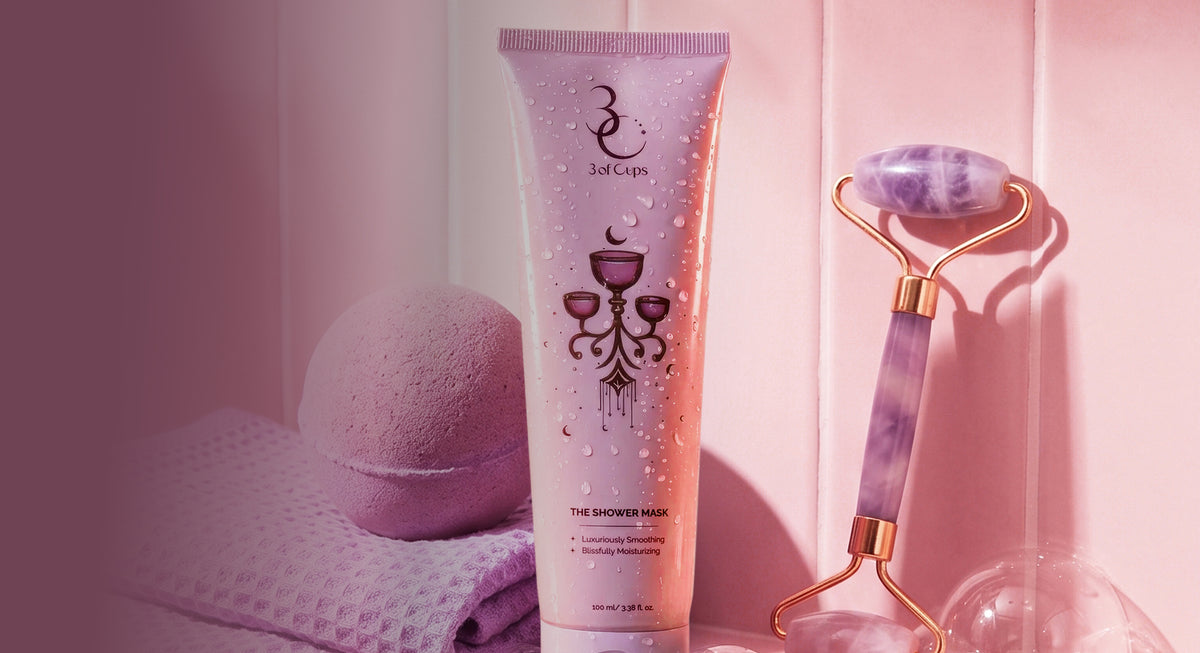 The Shower Mask with Silk Bonnet and Towel